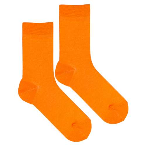 Однотонные оранжевые носки MG30