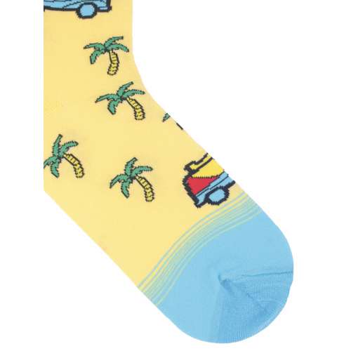 Купить Цветные носки с принтом "Серфинг"