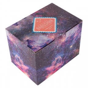Подарочная коробка на 2-3 пары Космос