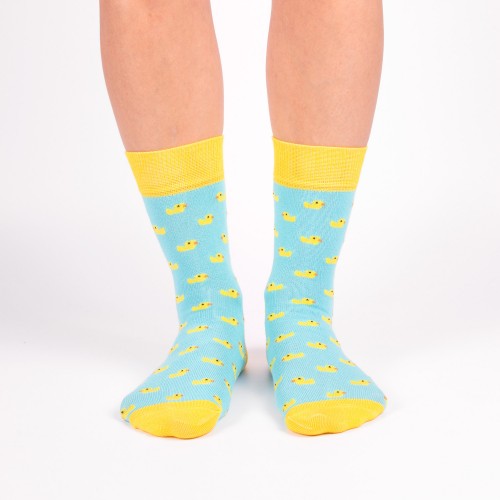 Цветные носки с уточками Babushka G11