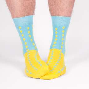 Дизайнерские носки с молниями "Киев" M13