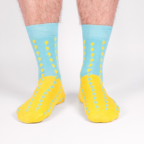 Дизайнерские носки с молниями "Киев"