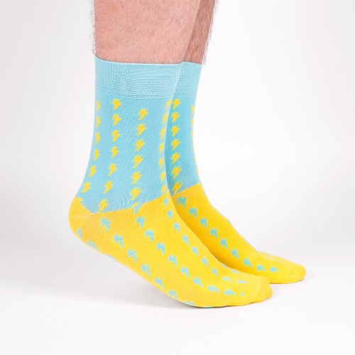 Дизайнерские носки с молниями "Киев"