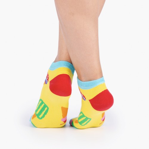 Цветные носки с мороженым