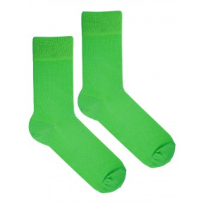 Однотонные зеленые носки MG20